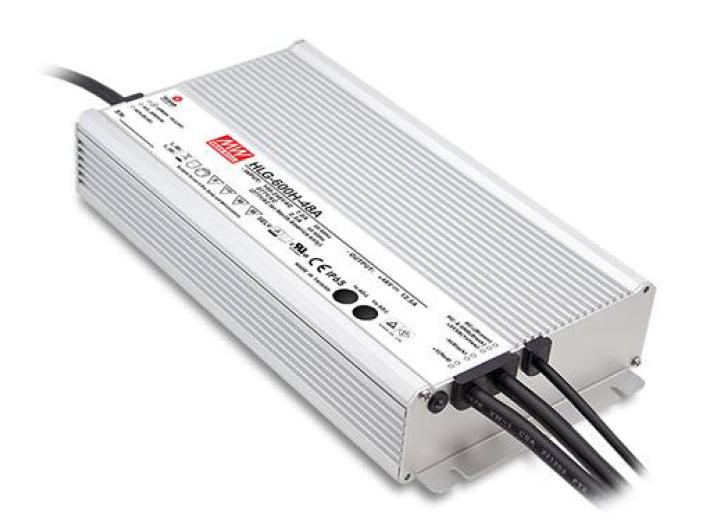 Part number HLG-600H-36 Product Type LED AC/DC Driver from Manufacturer MEAN WELL USA 