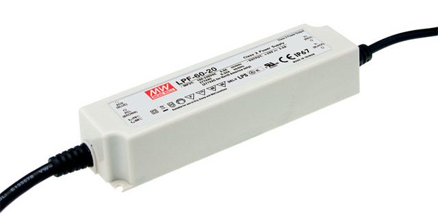 Part number LPF-60-36 Product Type LED AC/DC Driver from Manufacturer MEAN WELL USA 