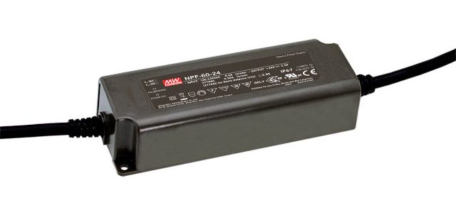 Part number NPF-60-20 Product Type LED AC/DC Driver from Manufacturer MEAN WELL USA 