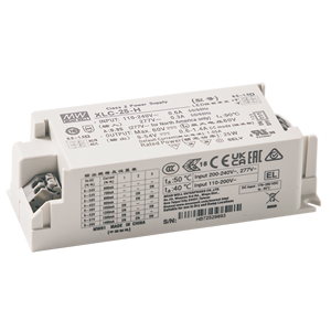 Part number XLC-25-H-DA2N Product Type LED AC/DC Driver from Manufacturer MEAN WELL USA 