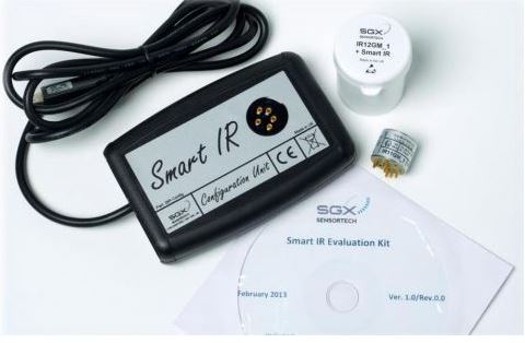 Part number SGX_EVAL_INIR Product Type Sensor Evaluation Board from Manufacturer SGX Sensortech 